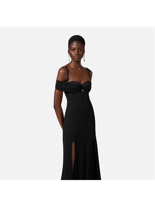 dress woman black ELISABETTA FRANCHI | ABR0851E2/110